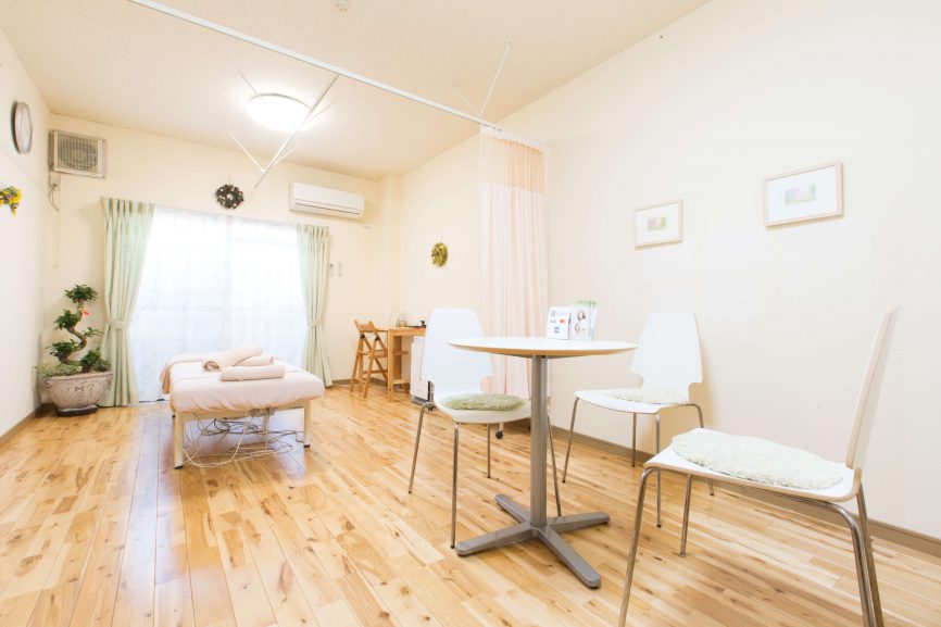 鍼灸院の内観